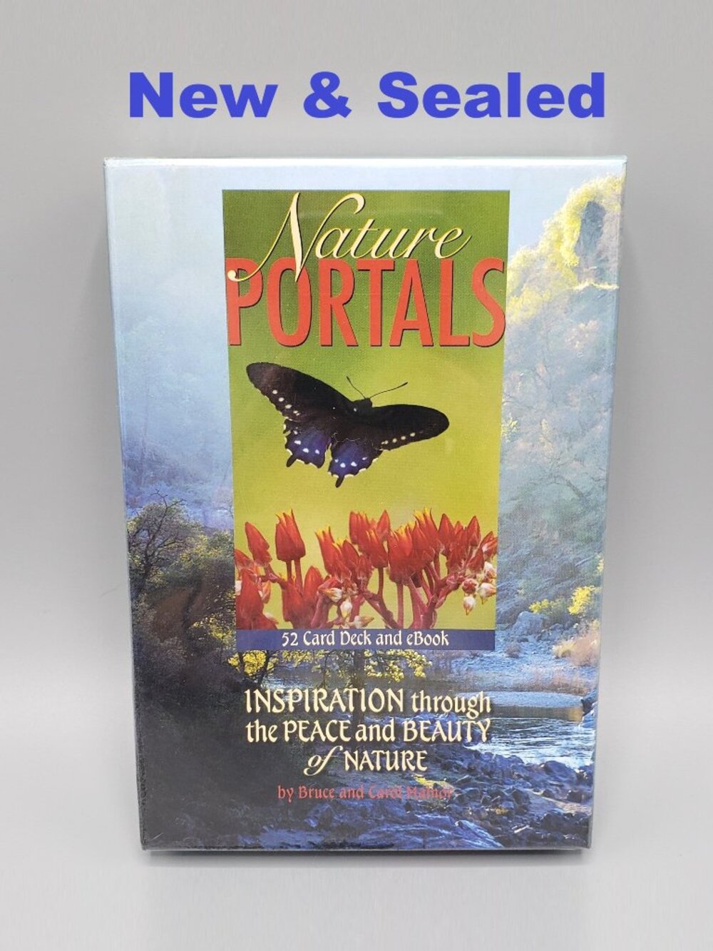 NEW Nature Portals 52 Card Deck by Bruce and Carol Malnor Inspiration Oracle